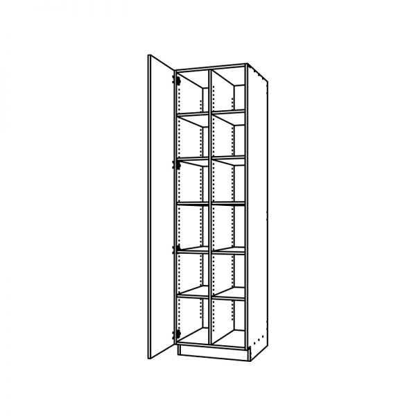 Tall Corona Millworks Doors, Drawer Boxes