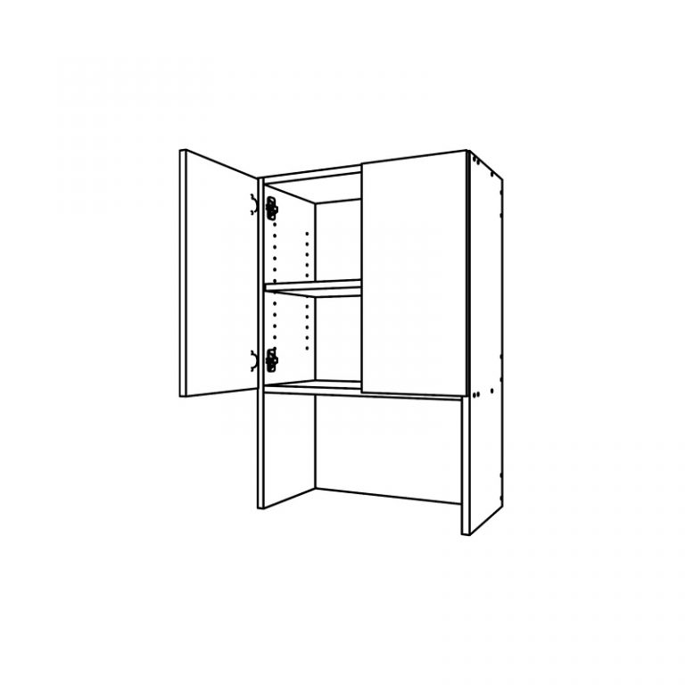 Tall Corona Millworks Doors, Drawer Boxes