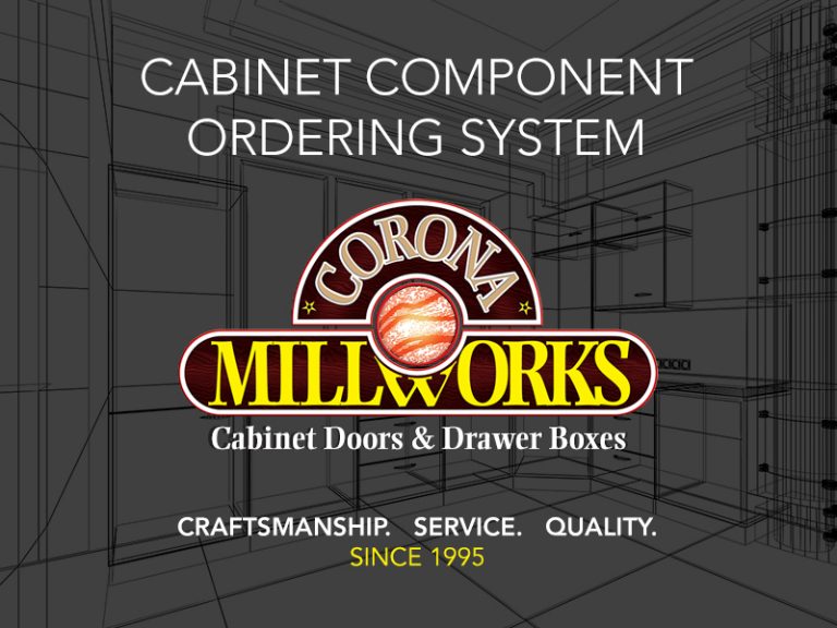 Order Online Corona Millworks Doors, Drawer Boxes, & Components